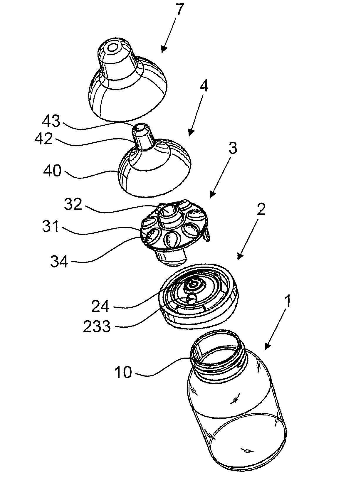 Teat unit