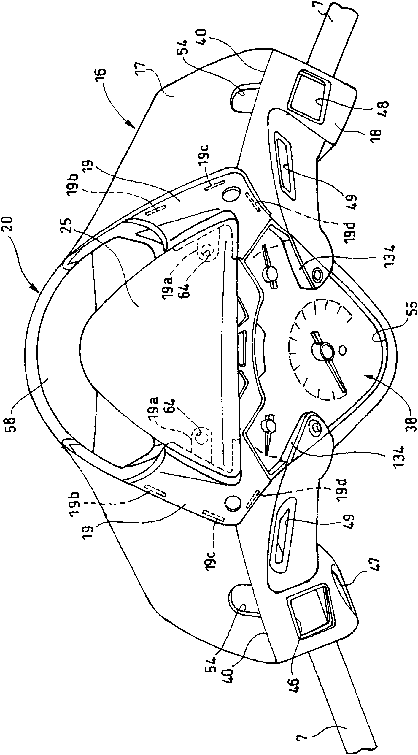 Meter unit for motorcycles