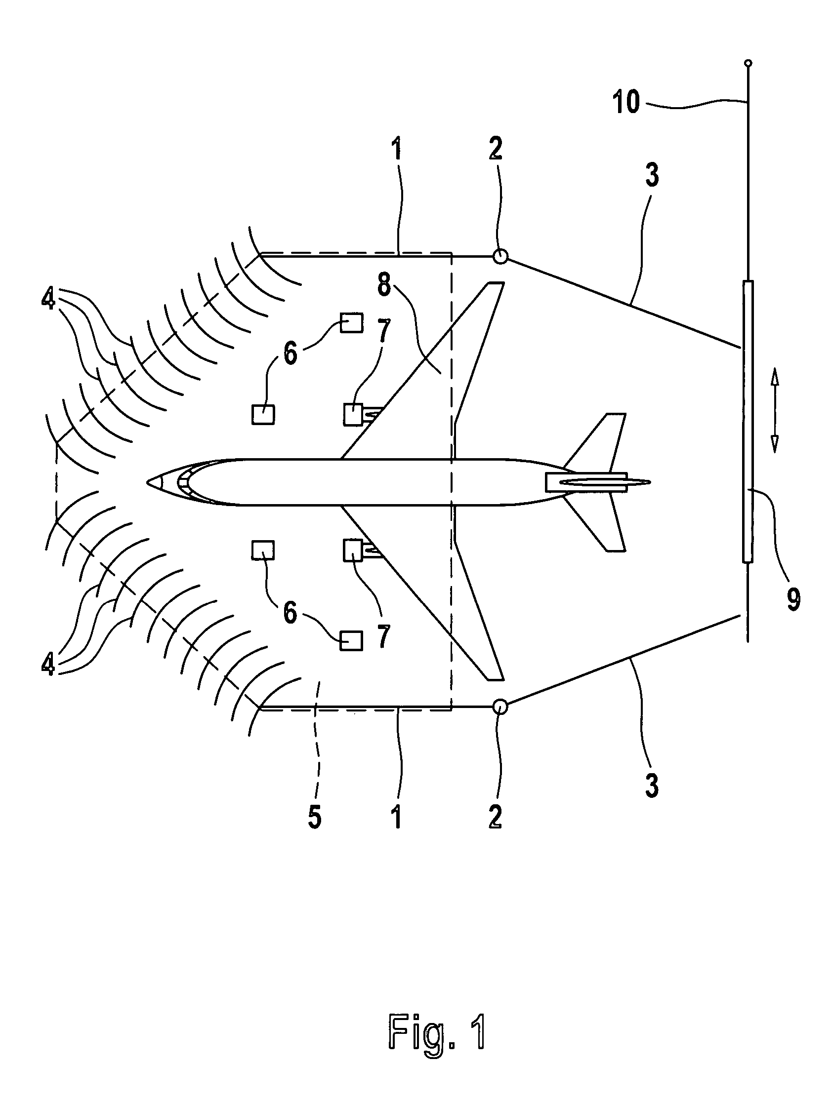 Noise insulation device for aircraft