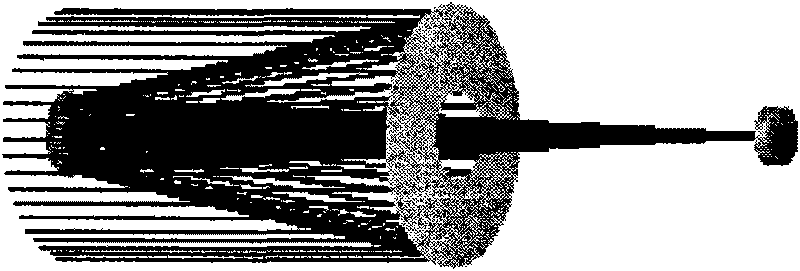 Cassegrain for enhancing stray light-extinction effect and improved-type imaging system thereof