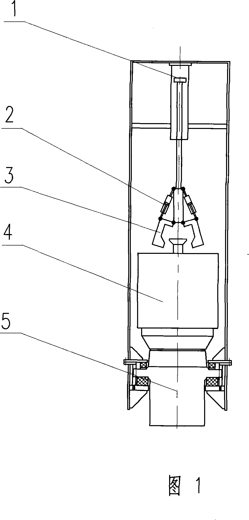 Dropping grabbing tamping hammer