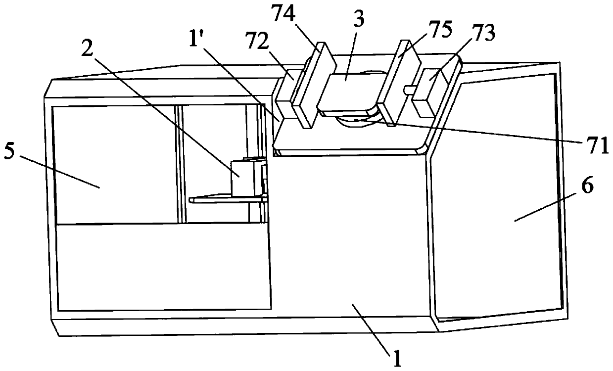 Hand drawing input three-dimensional printing integrated machine and method