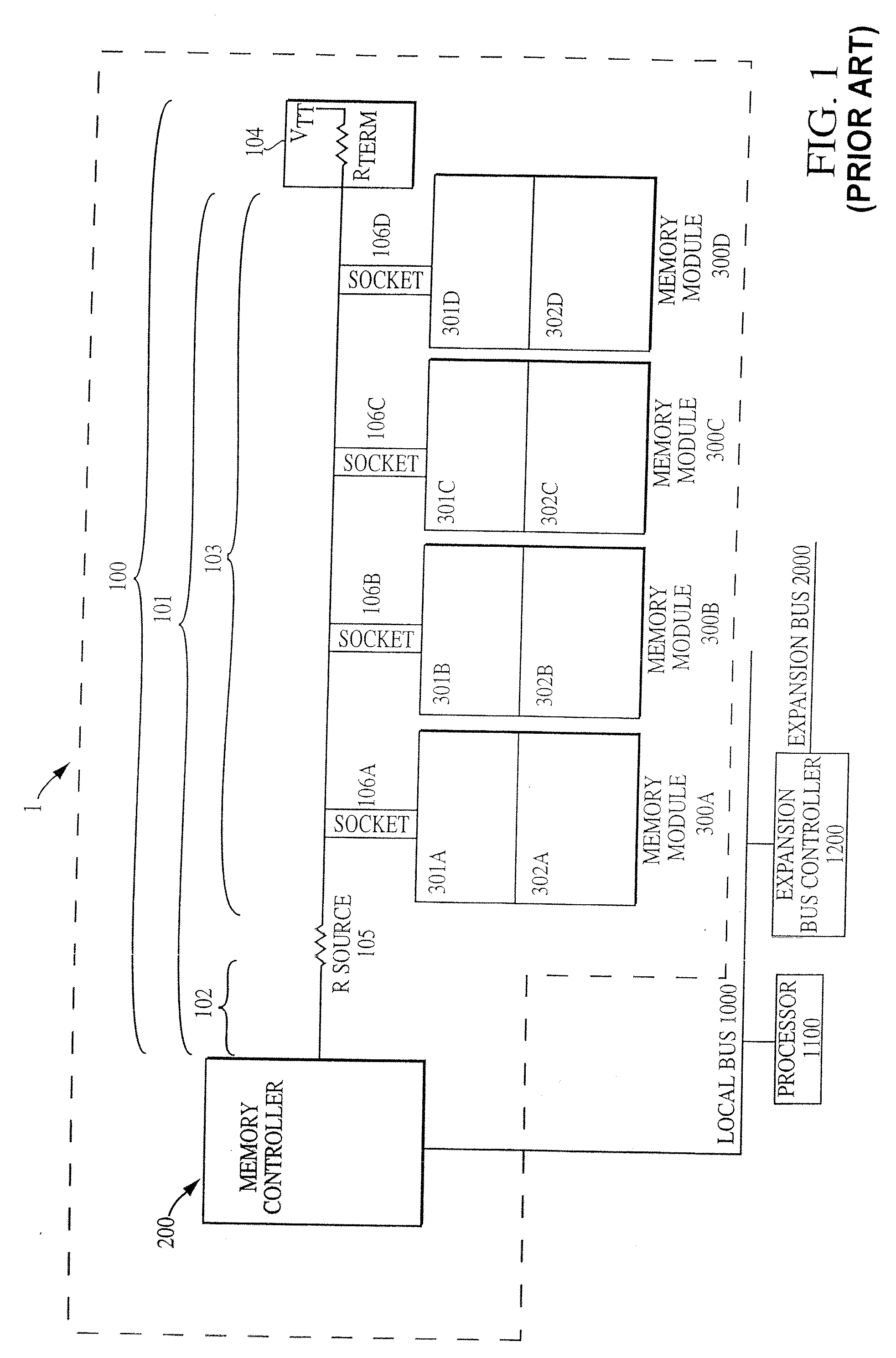 Capacitive multidrop bus compensation