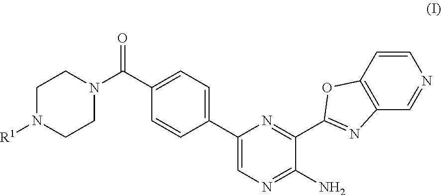 OXAZOLO[4,5-c]PYRIDINE SUBSTITUTED PYRAZINE