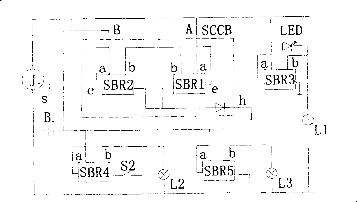 Vehicle power supply circuit as well as semiconductor protection control system of electric apparatus electronic equipments