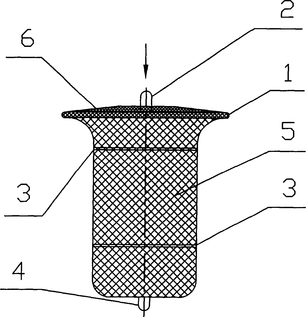 Automatically positioned left auricle block instrument