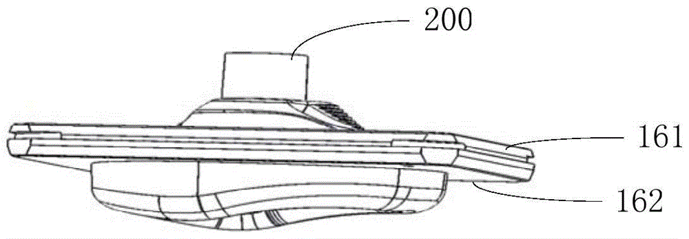 Rotational molding die and rotary molding process method