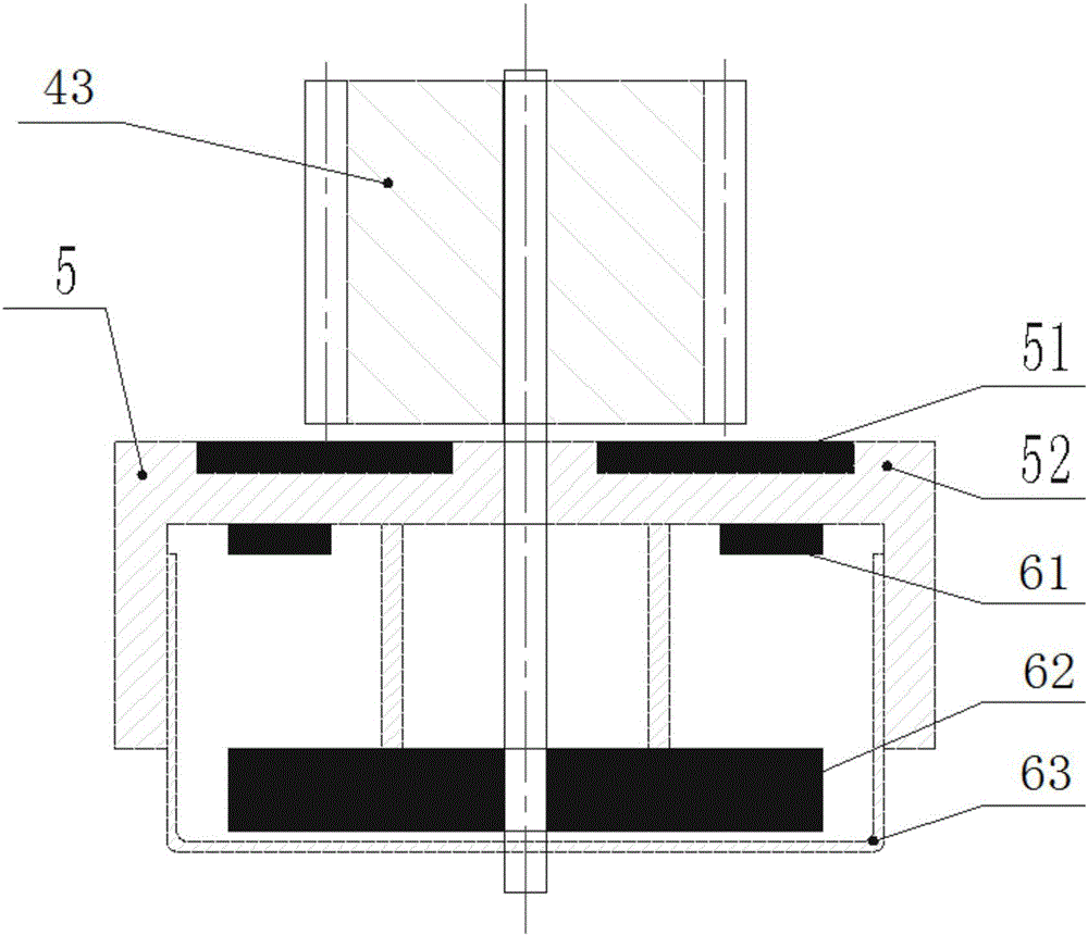 Oil well downhole power supply device and method