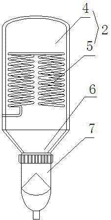 Condensing unit for vacuum oil purifier