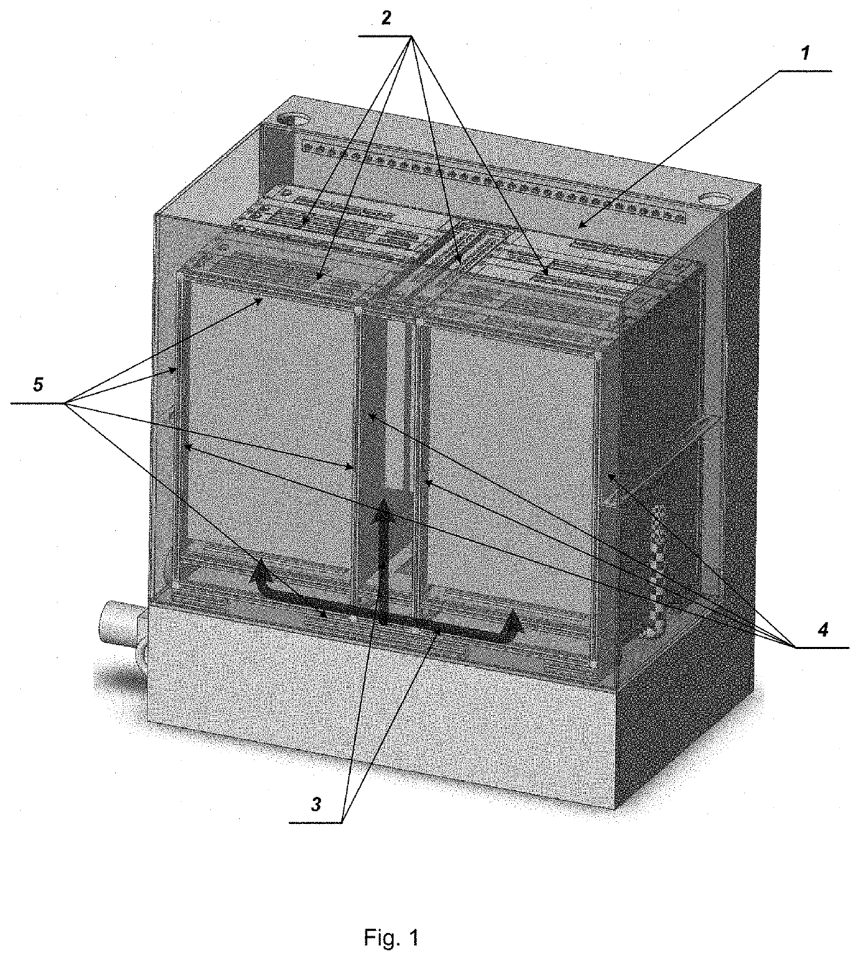 A direct liquid cooling system for cooling of electronic components