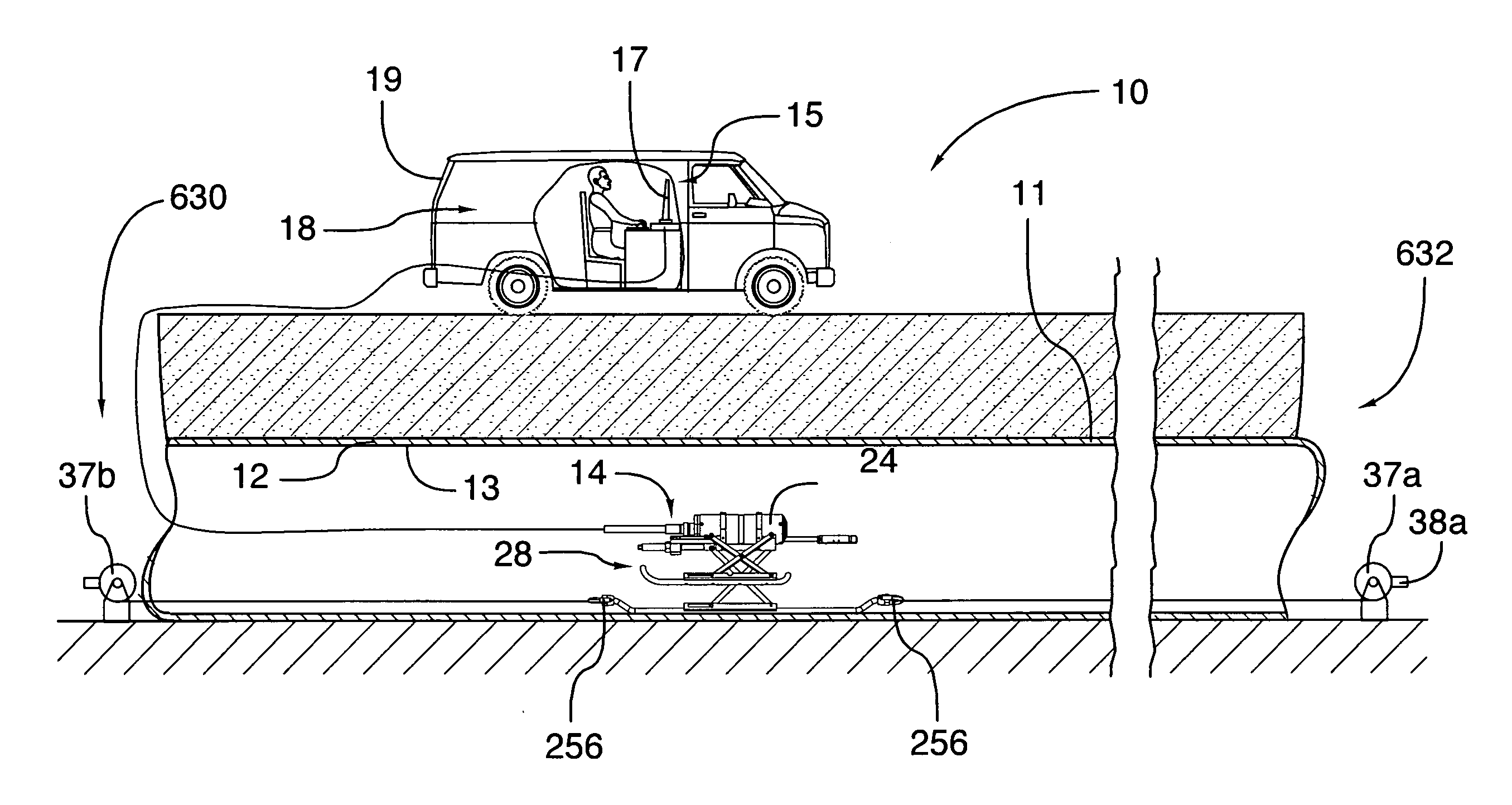 System for scanning, mapping and measuring conduits