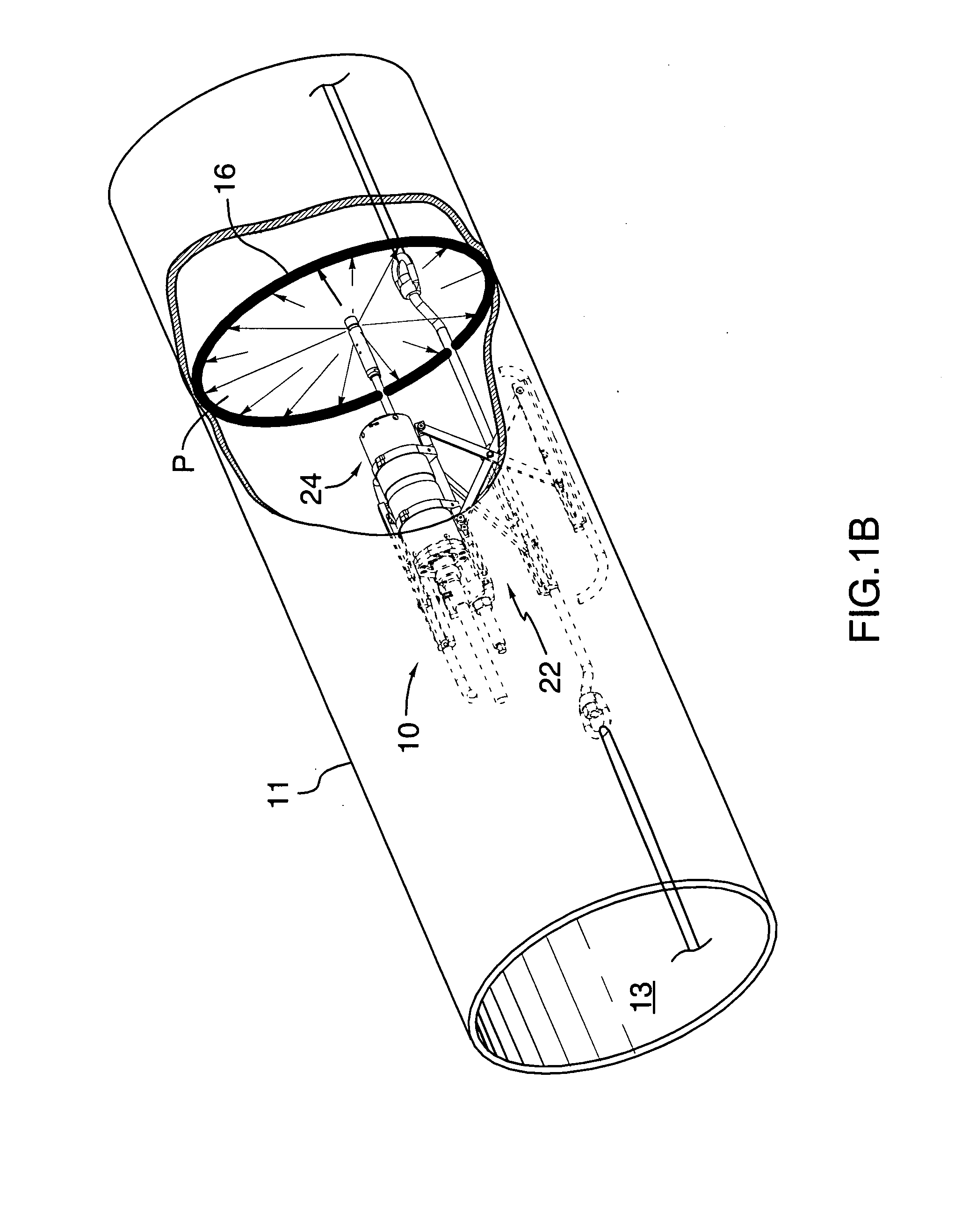 System for scanning, mapping and measuring conduits