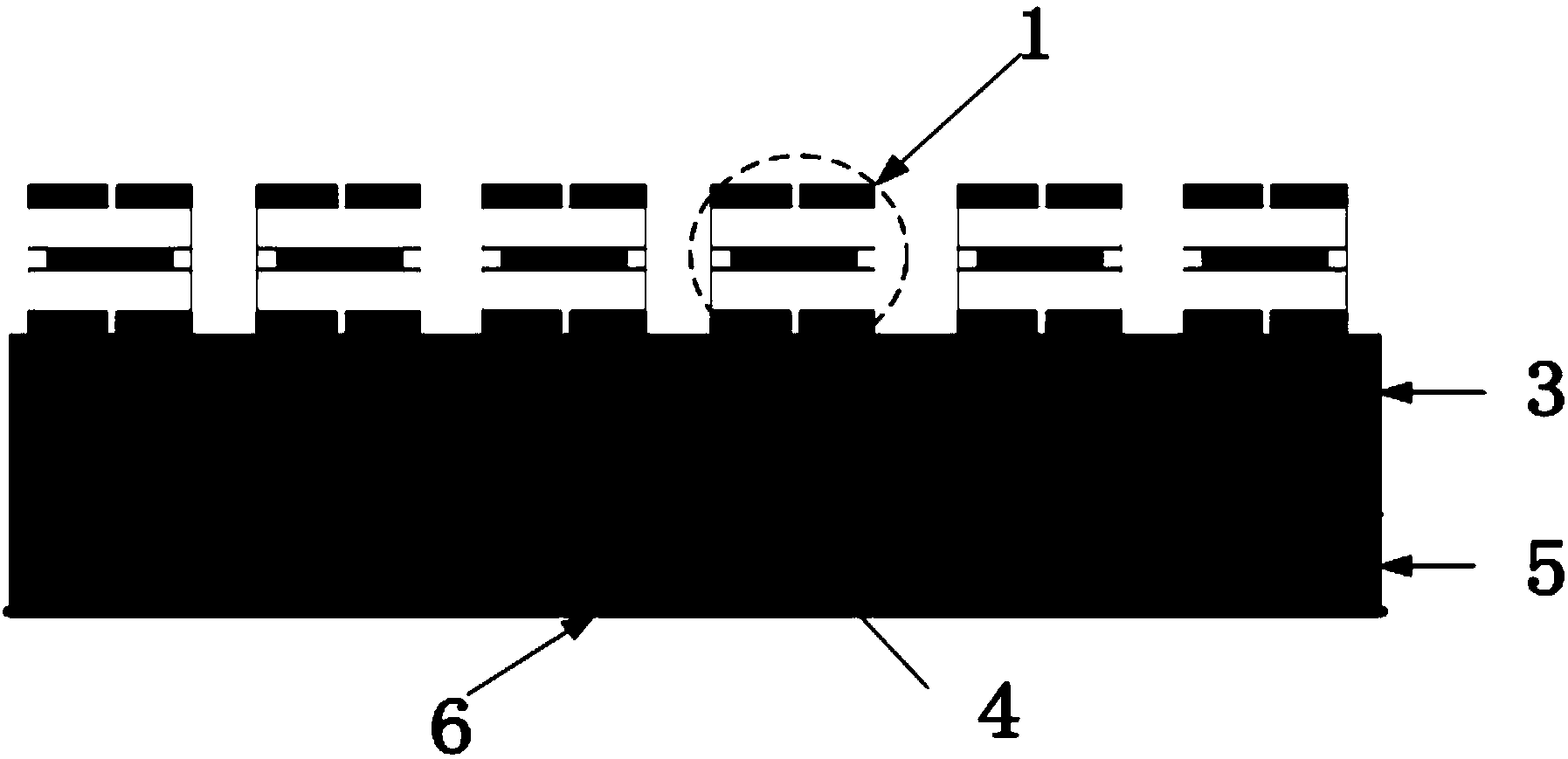 All solid-state plasma near coupling cloaking antenna array and control method thereof