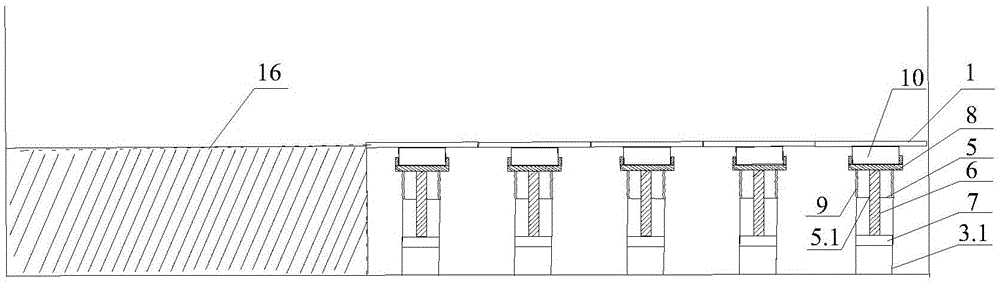 Deposition simulation experiment base plate based on hydraulic drive apparatus