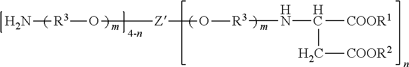 Polyaspartic coating compositions