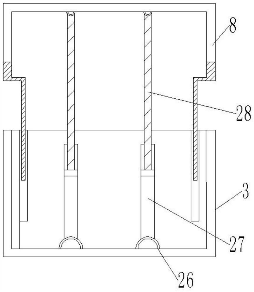 An agricultural grain storage device