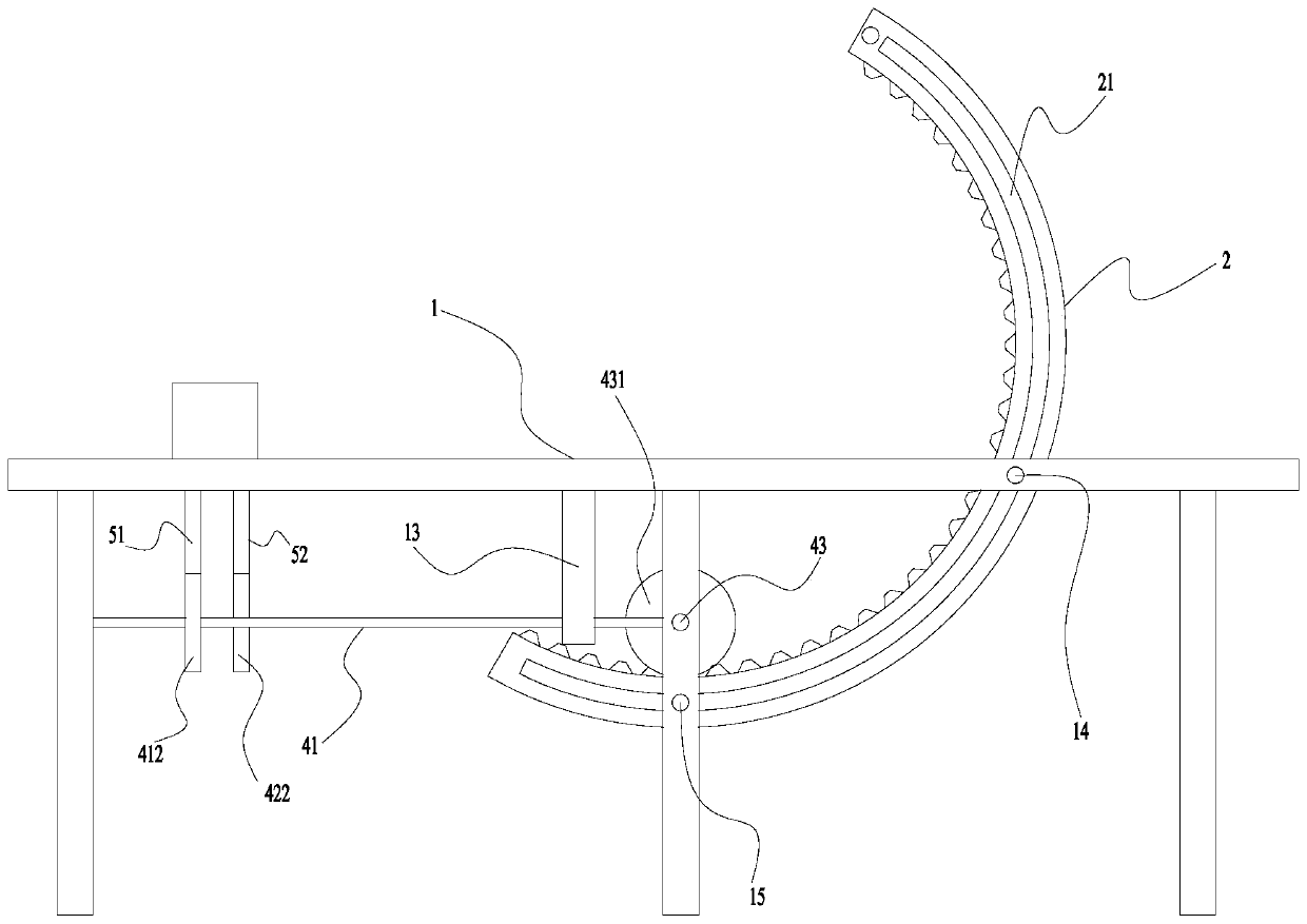 A kind of supine abdomen tightening apparatus for physical exercise