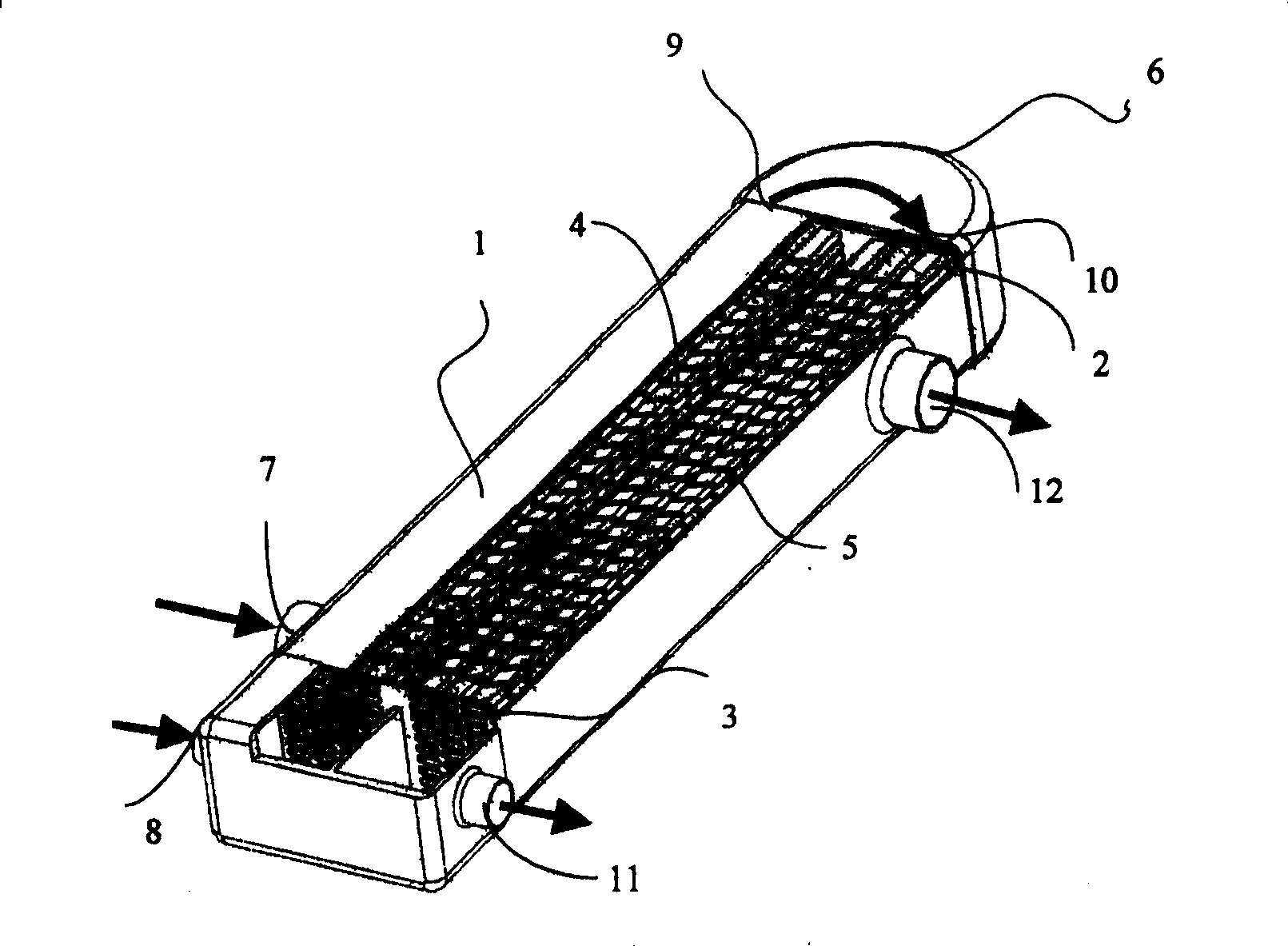 Multi-tube pass type heat exchanger