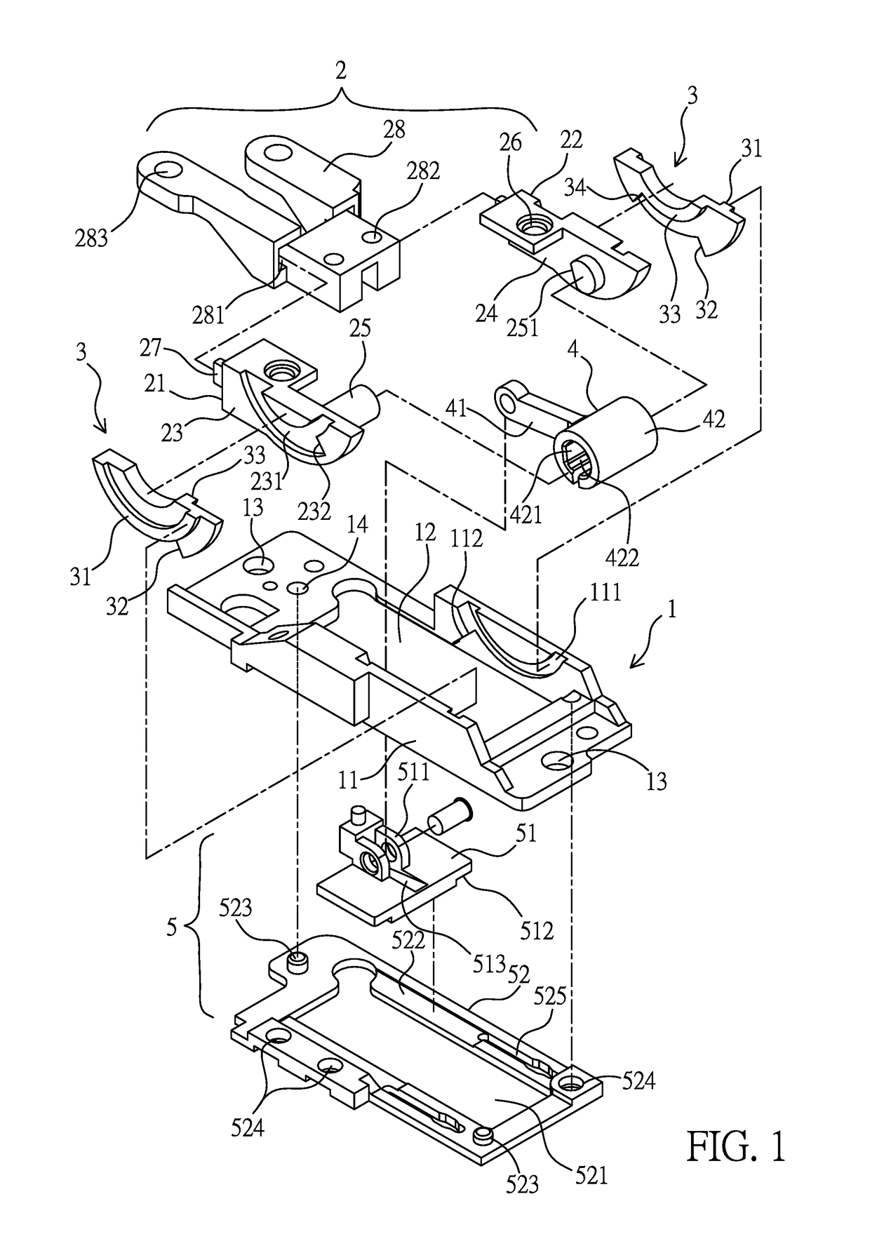 Rotation shaft device