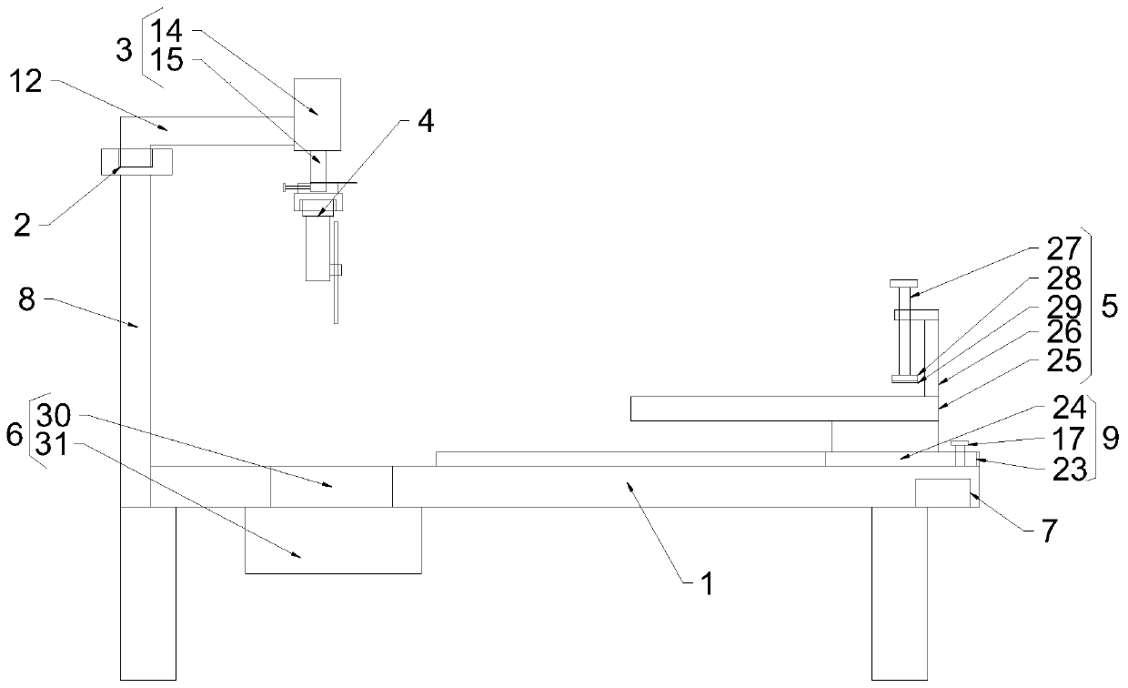 Cutting equipment for wooden door production