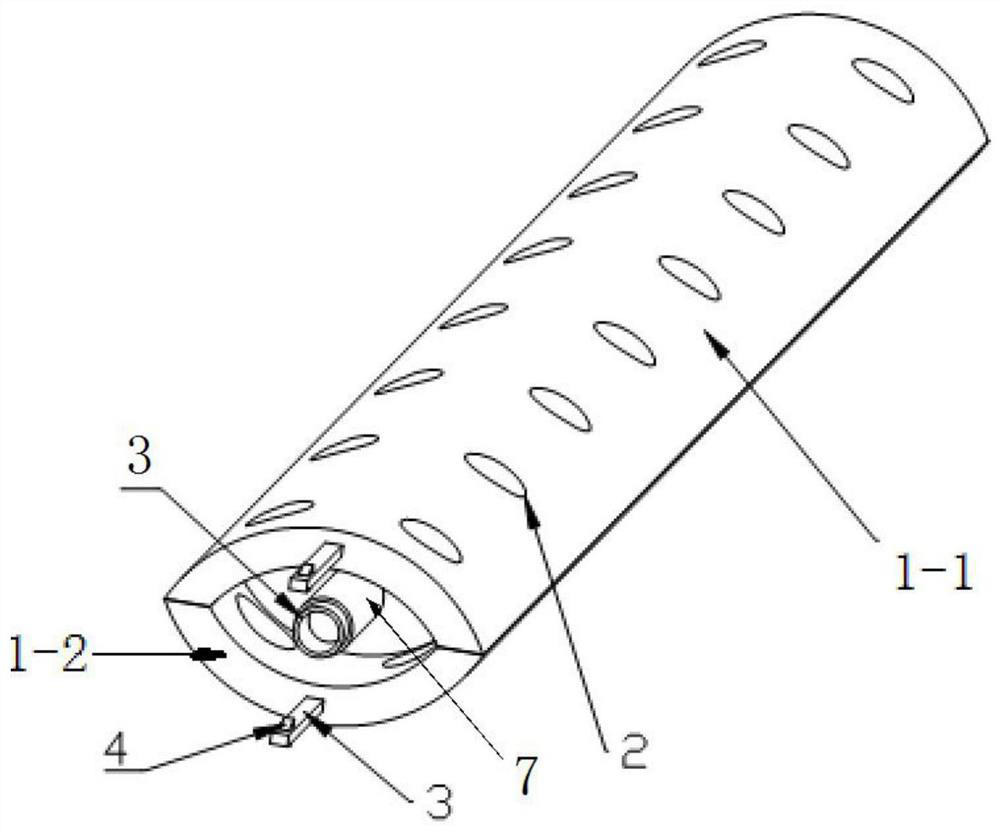 Hole collapse prevention supporting device and method for unstable drill hole of soft coal bed