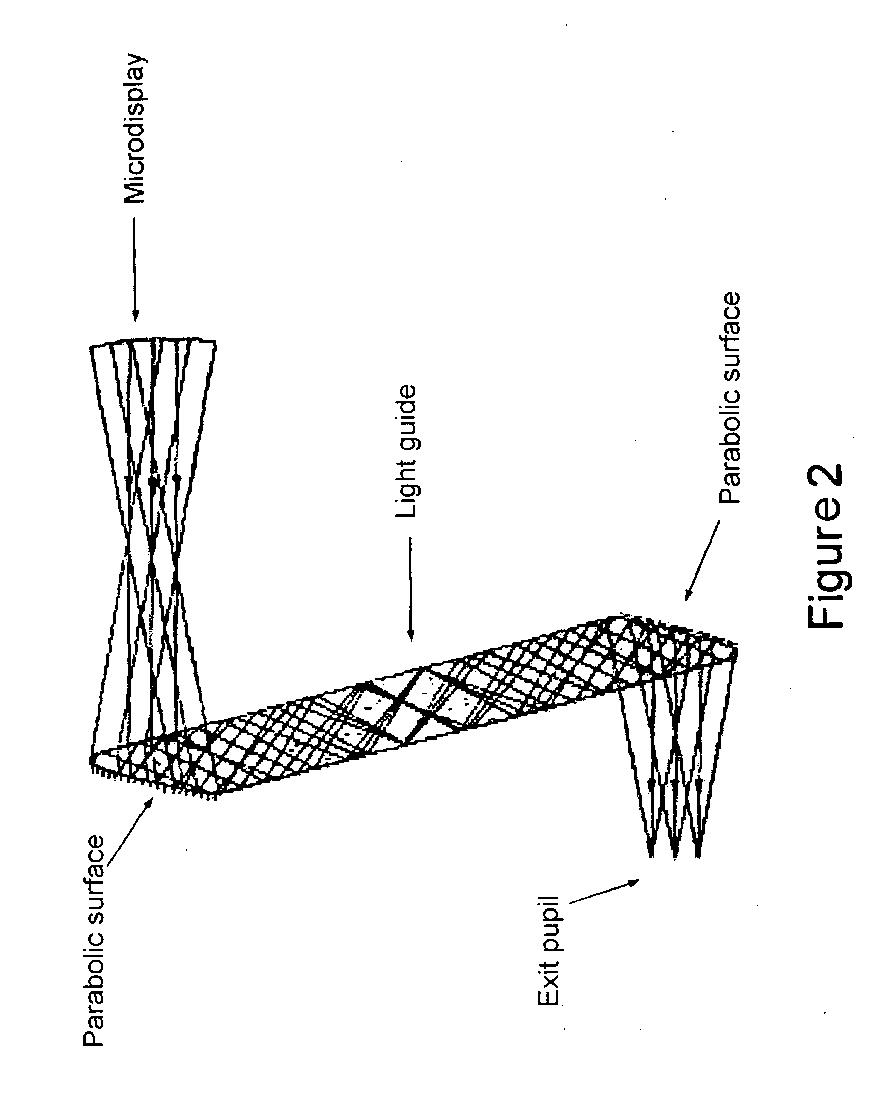 Optical system for image transmission, particularly for projection devices of the head-mounted type