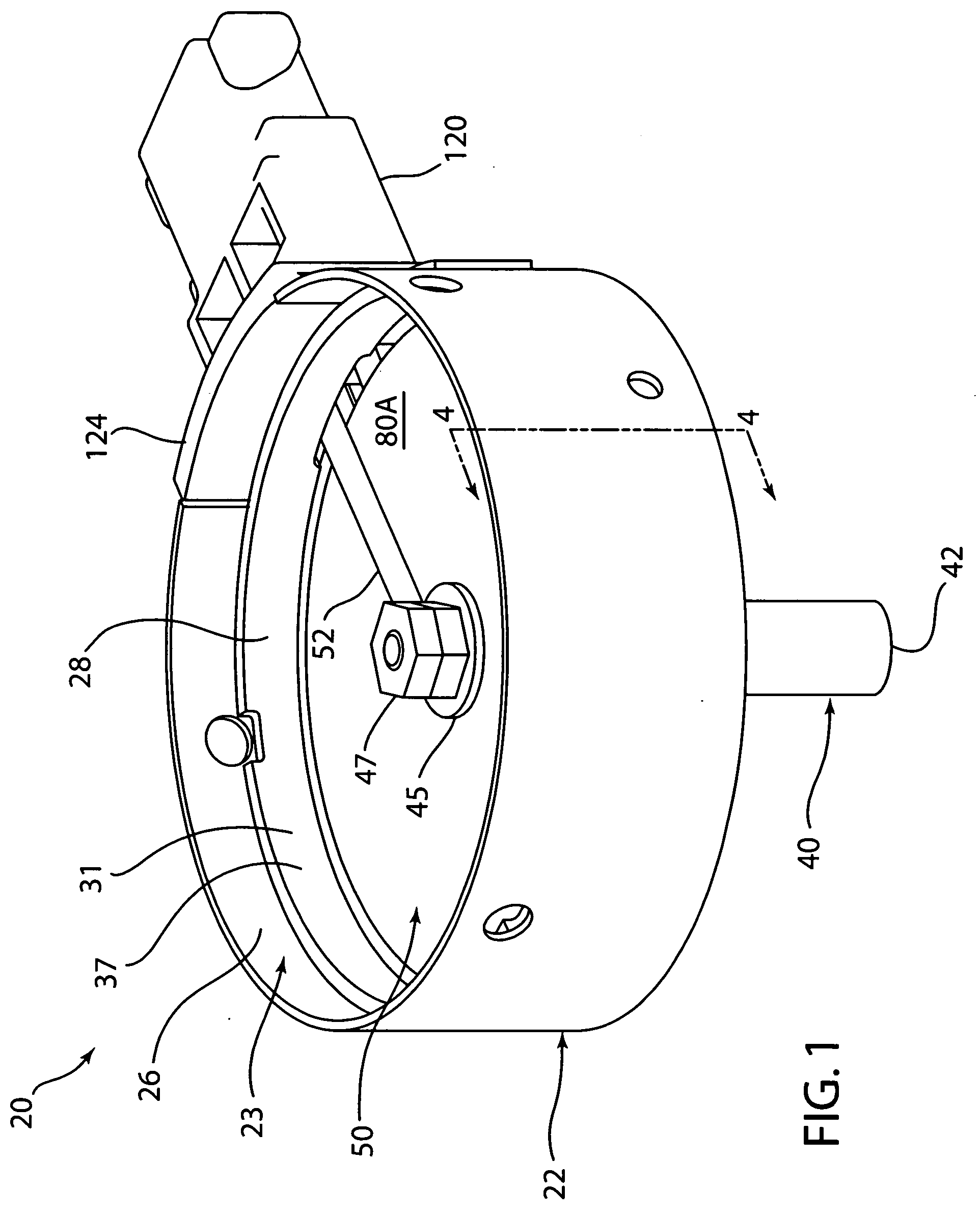 Piezoelectric actuator having minimal displacement drift with temperature and high durability