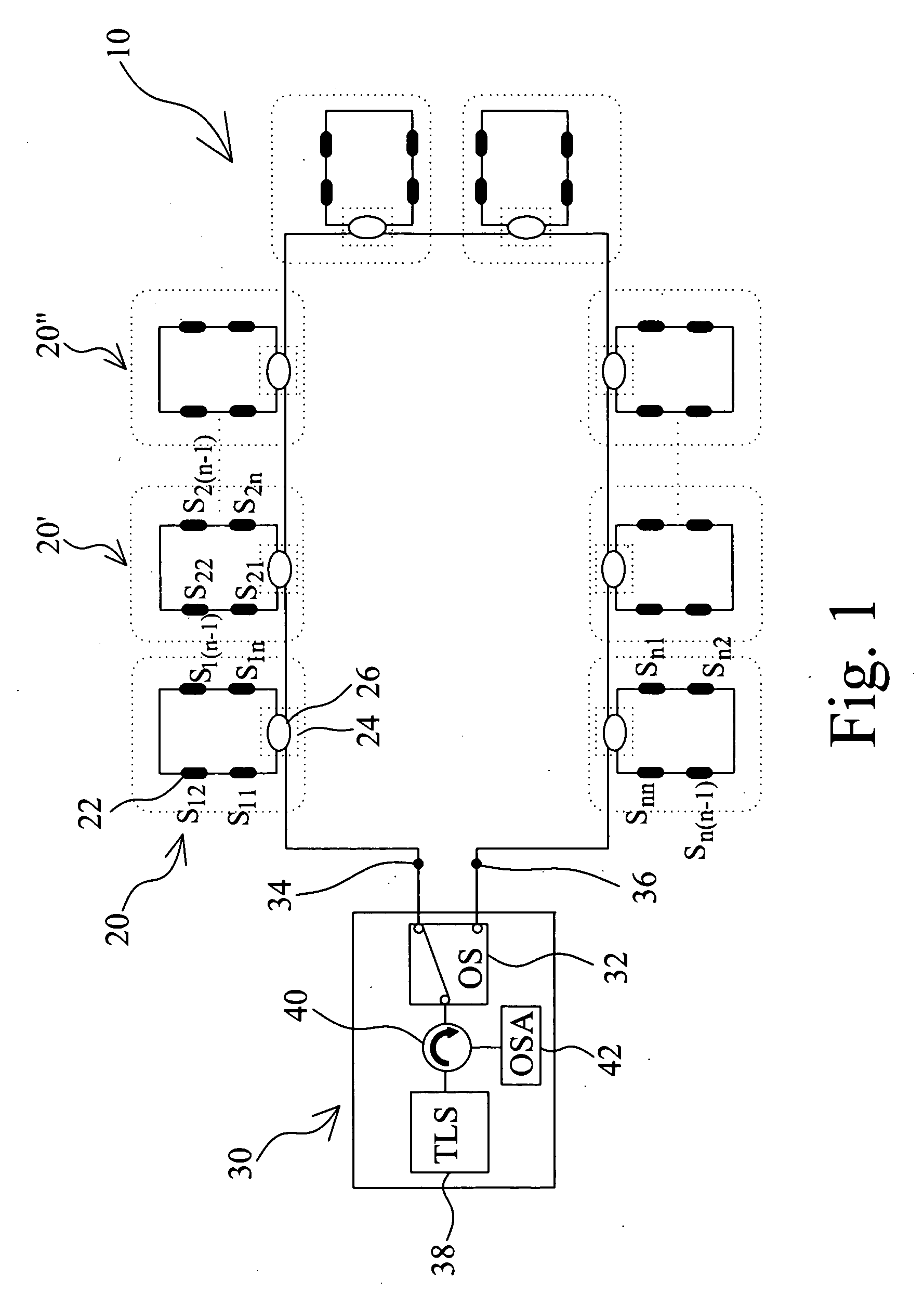 Fiber sensing system with self-detection mechanism