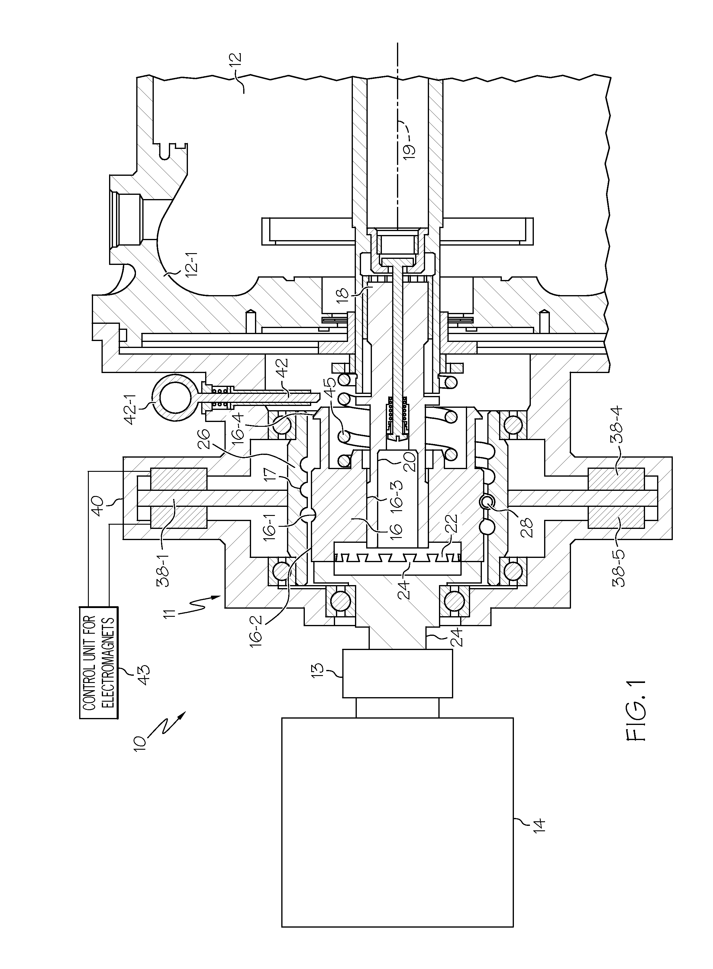 Application of eddy current braking system for use in a gearbox/generator mechanical disconnect