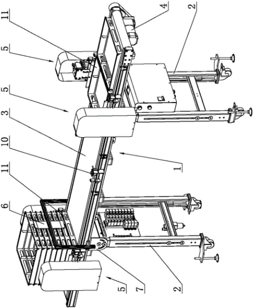 Improved stacking machine