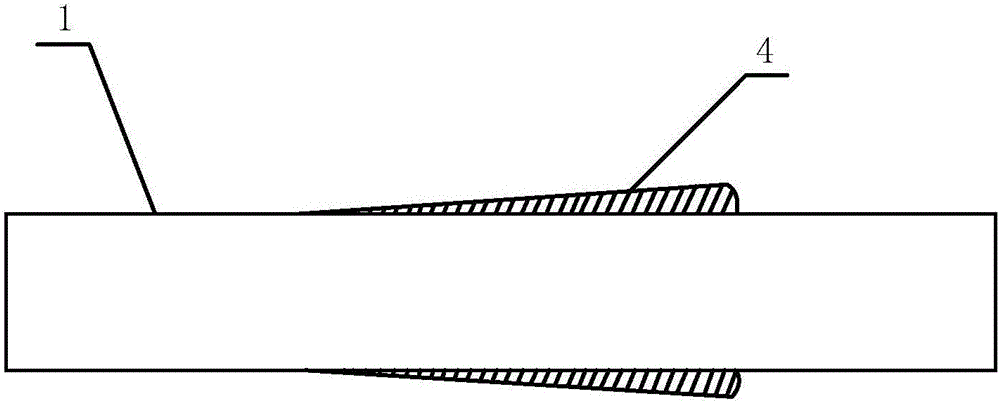 Metal particle trap for direct-current gas-insulated power transmission line