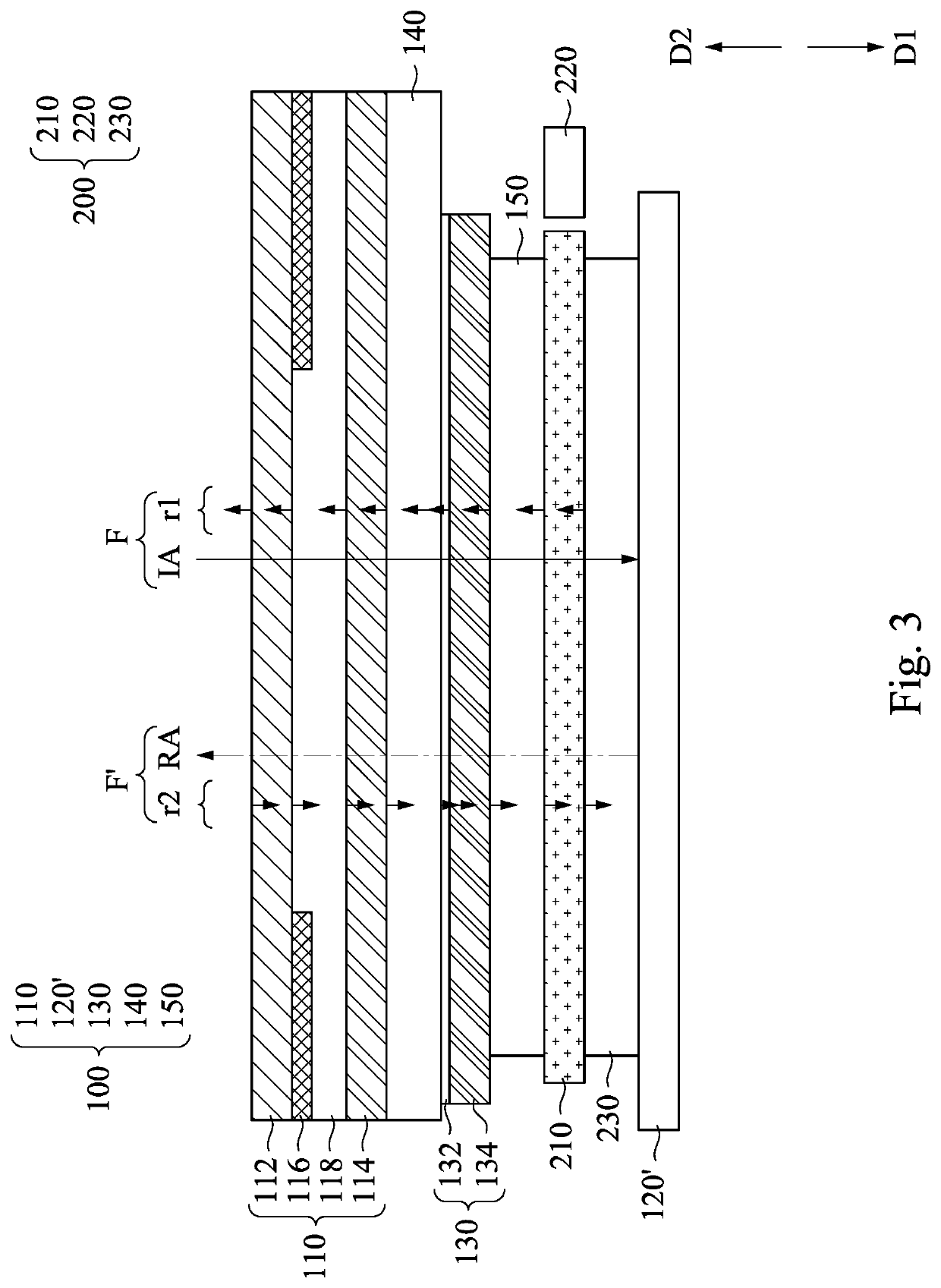 Functional module and display device having the same