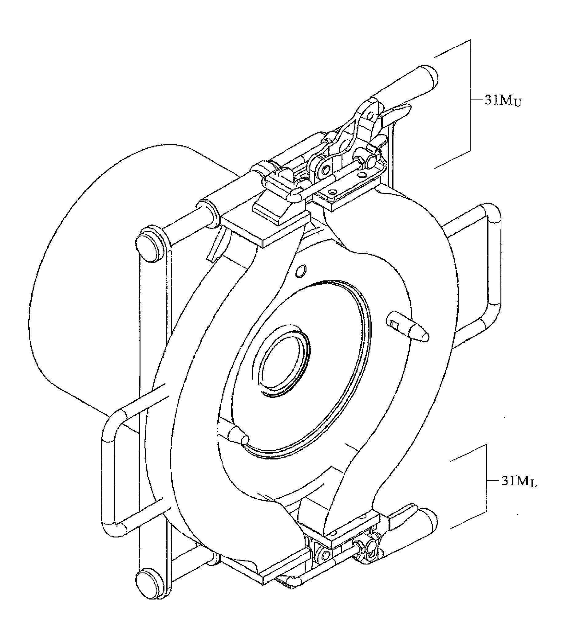 Post/Pedestal-Mounted IBC Mixing/Blending Machine