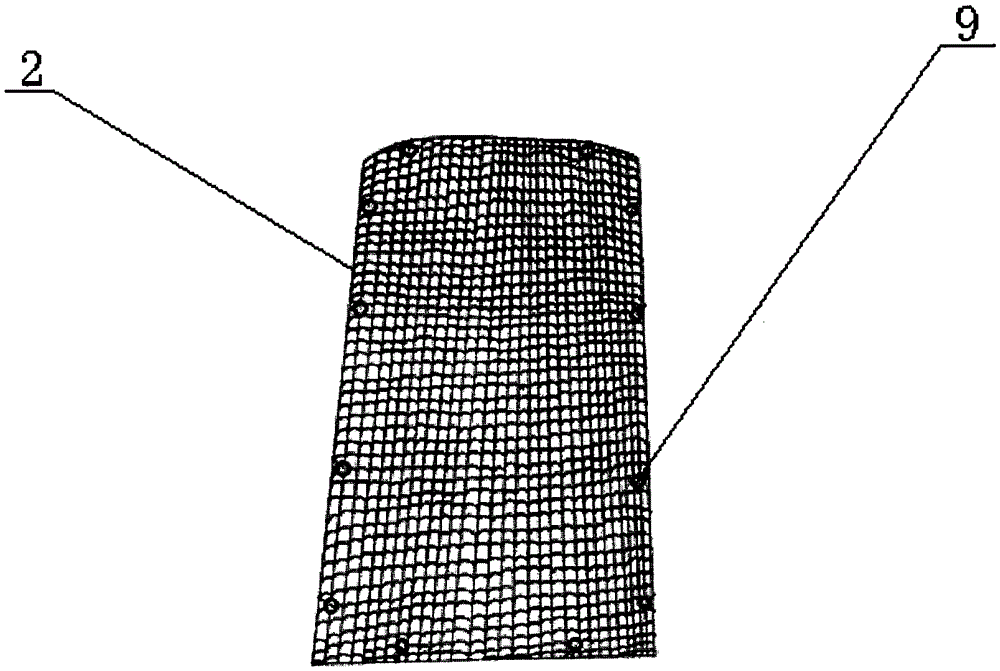 Heat conduction pressing plate uniform in heat transfer and good in heat preservation effect