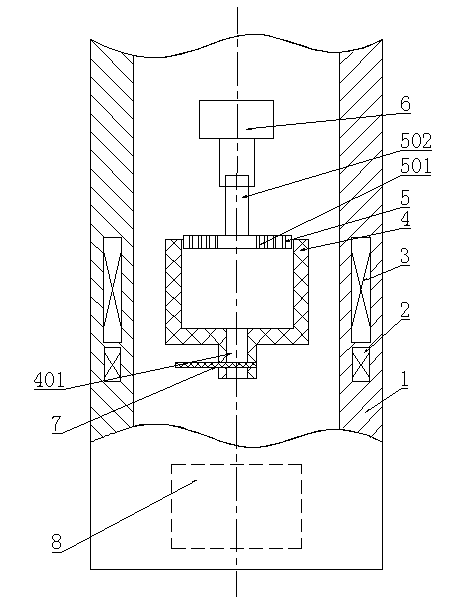 Method for producing high-conductivity oxygen-free copper and smelting device