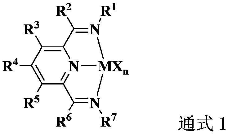 Supported transition-metal catalyst used for ethylene polymerization