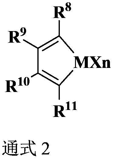 Supported transition-metal catalyst used for ethylene polymerization