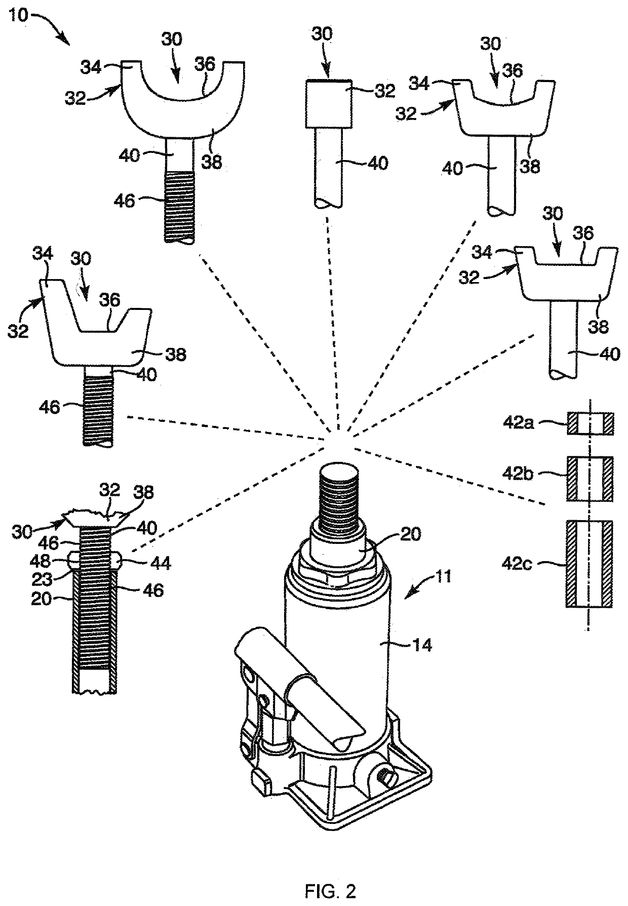 Tilt-safe, high-capacity lift device