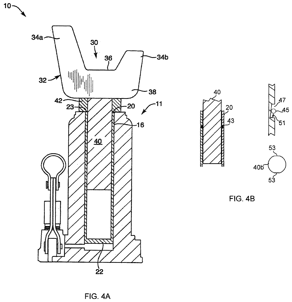 Tilt-safe, high-capacity lift device