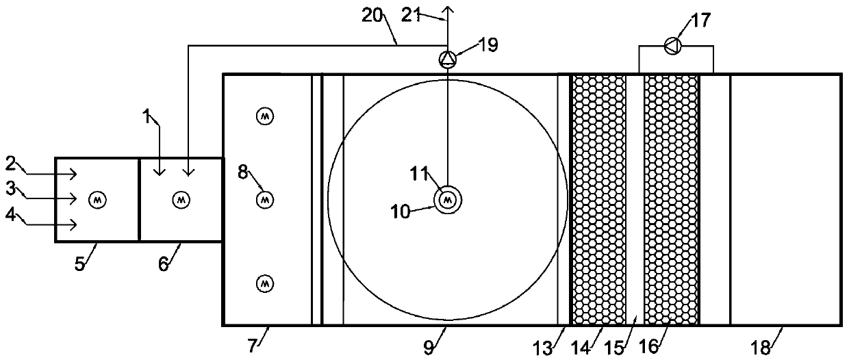 Deep treatment method of pulping paper making wastewater