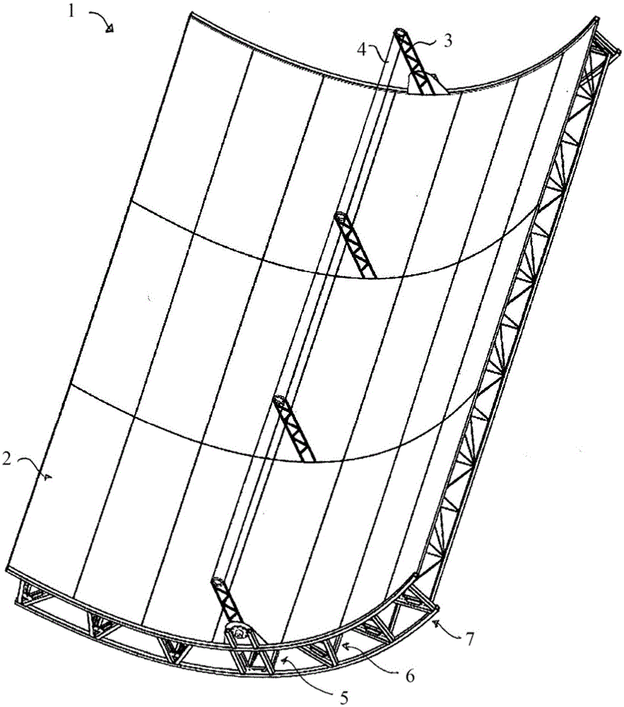 An improved solar unit assembly and a method for constructing such an assembly