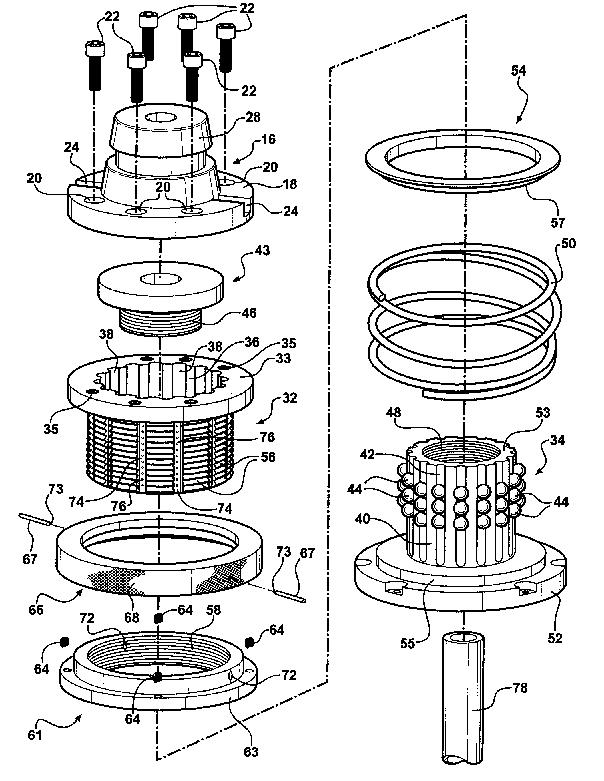 Capping device with force adjustment mechanism and method of adjusting