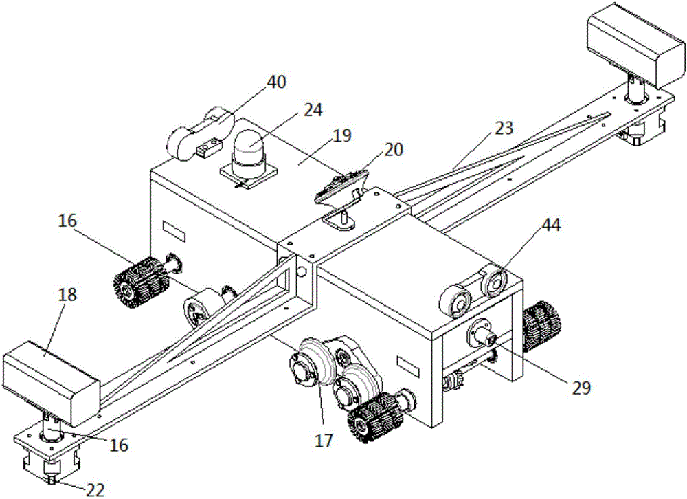 Intelligent patrol robot of belt conveyor