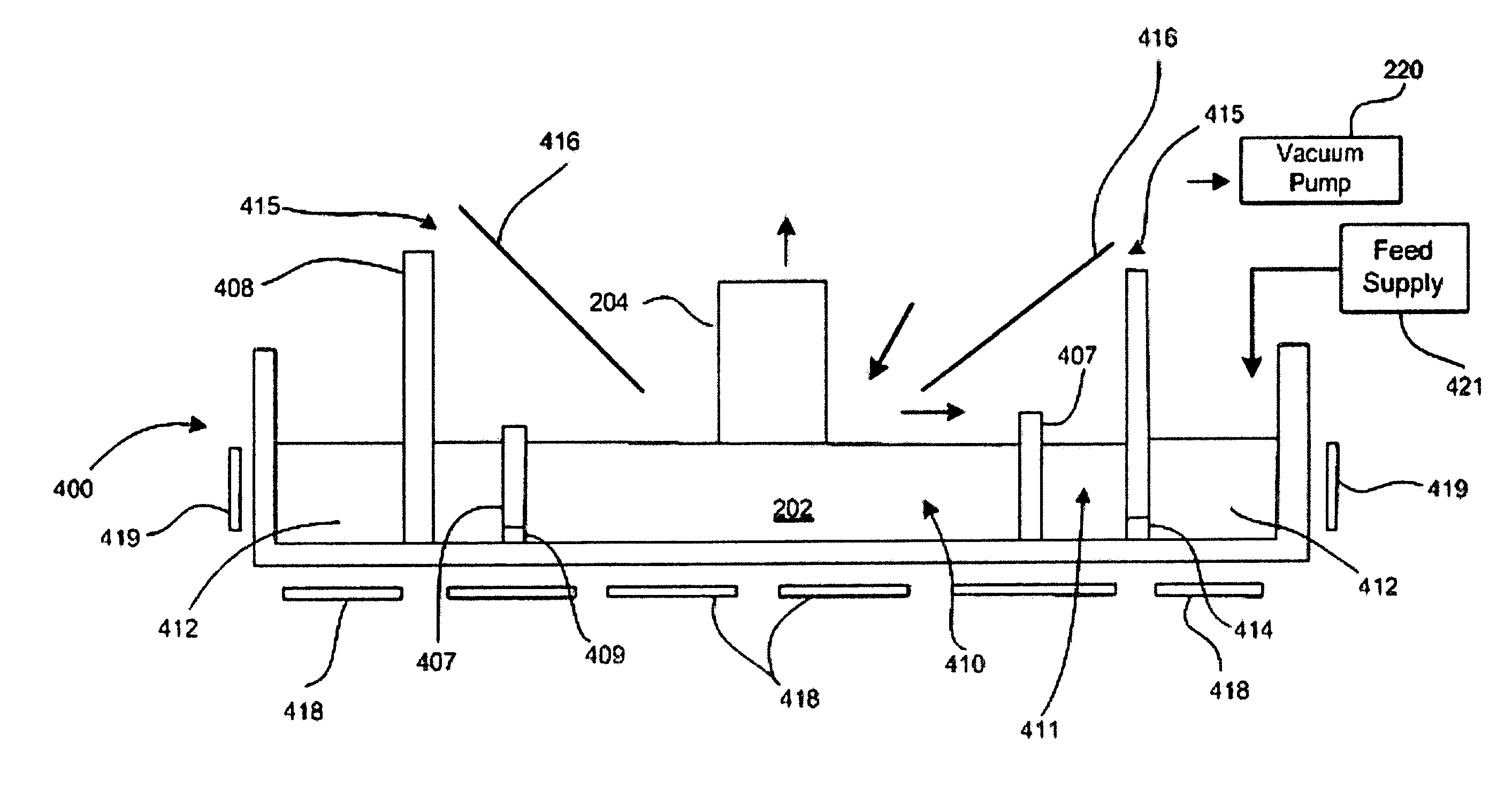 Weir design providing optimal purge gas flow, melt control, and temperature stabilization for improved single crystal growth in a continuous Czochralski process