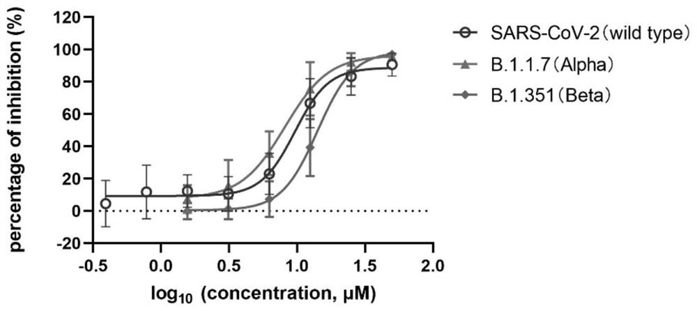 Application of bergamottin in preparation of antiviral product for treating or preventing novel coronavirus infection