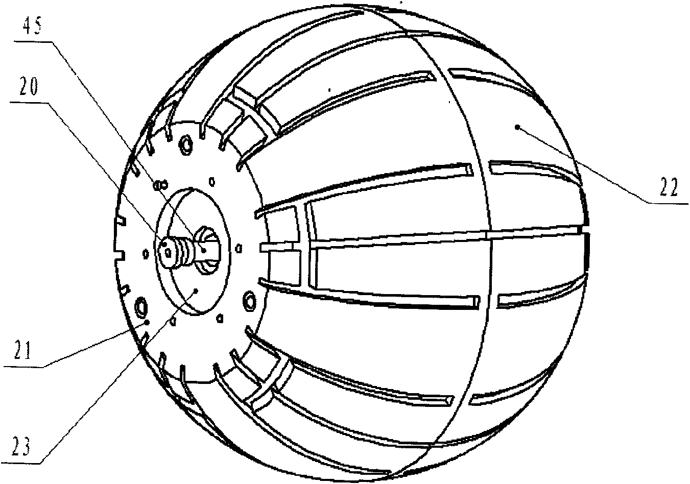 Throwable scout ball