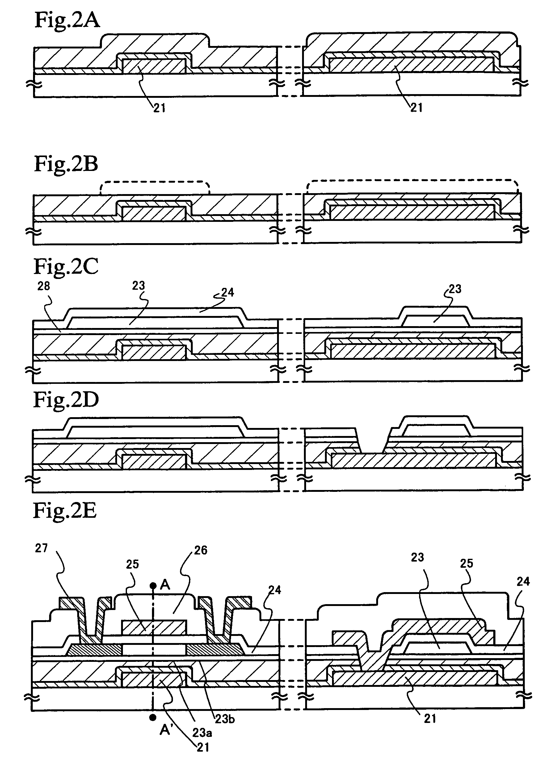 Light emitting device and method of manufacturing a semiconductor device