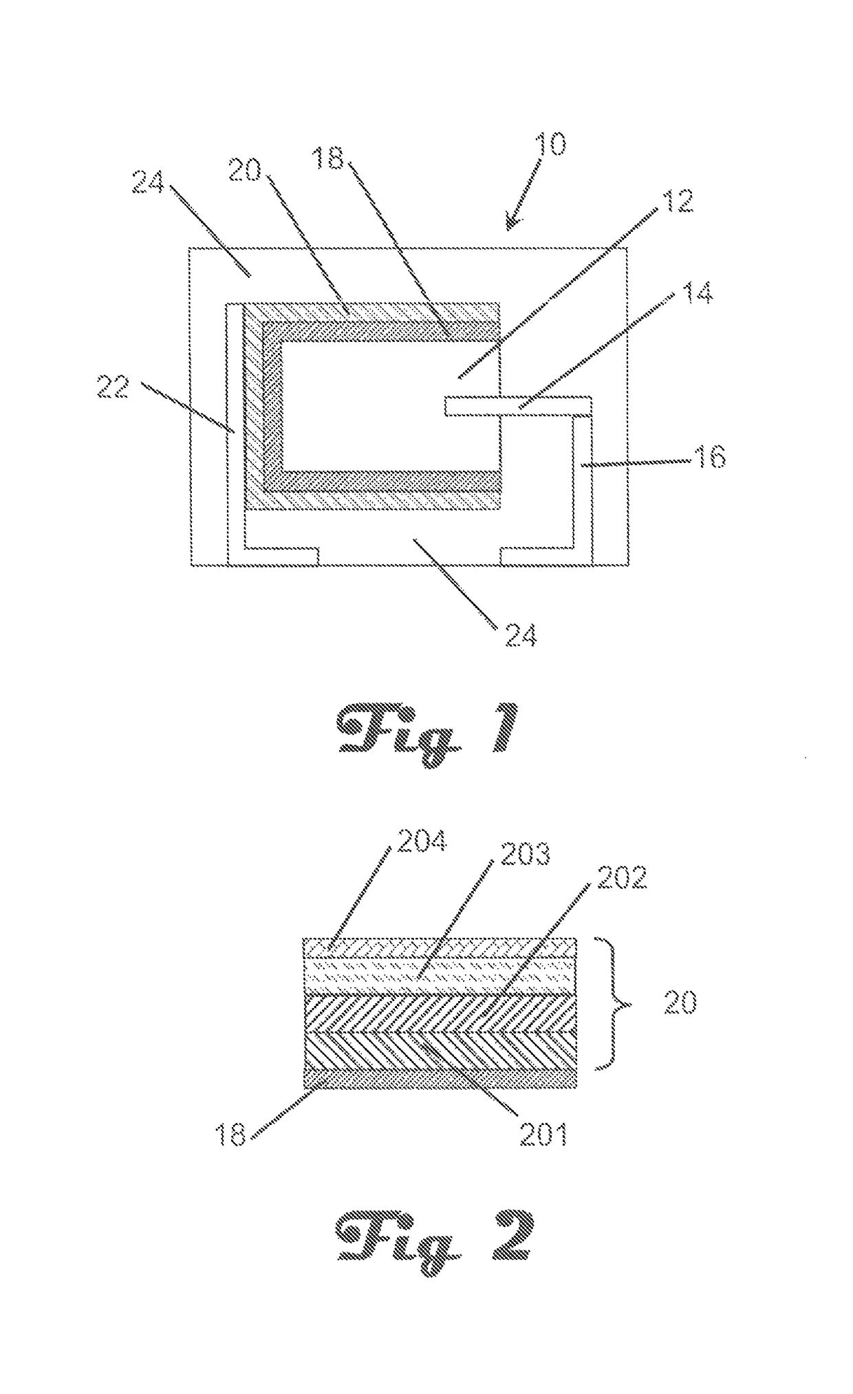 Capacitor with charge time reducing additives and work function modifiers