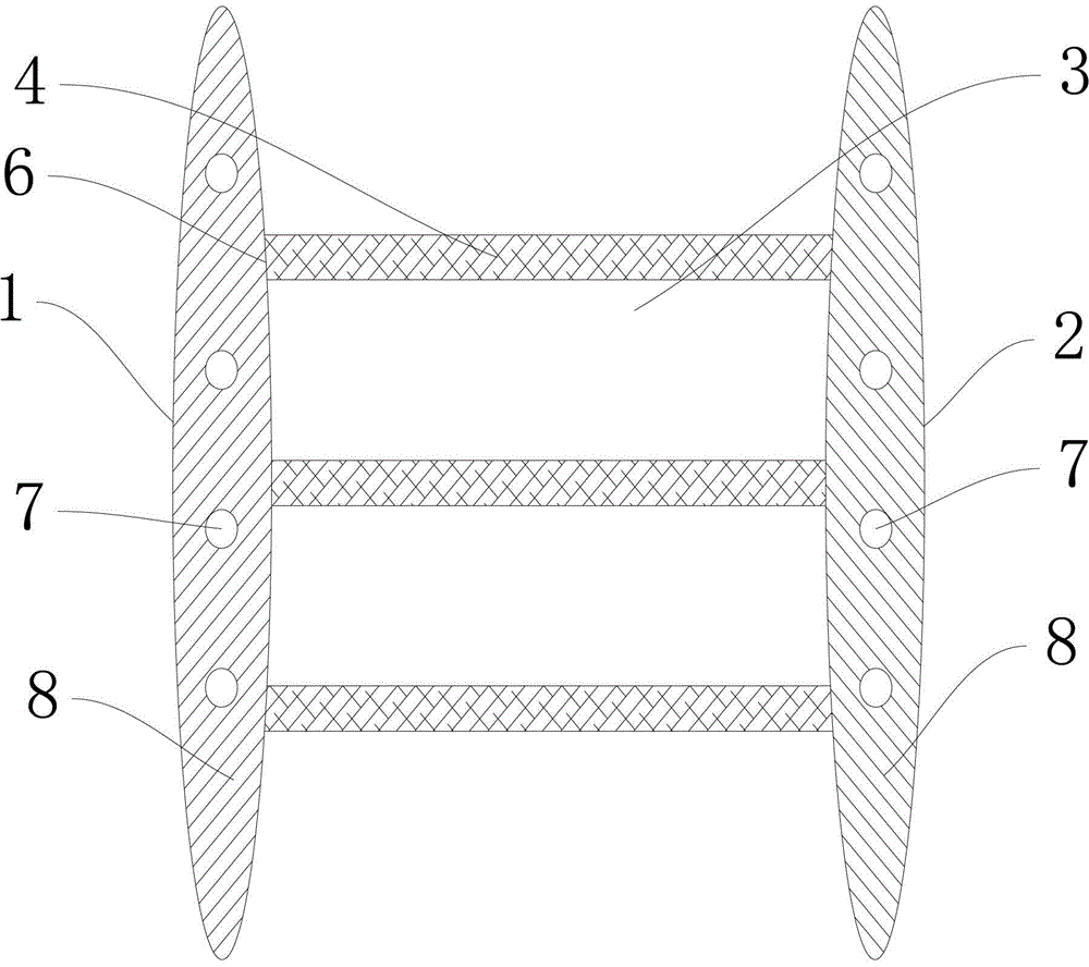 Heat exchanger provided with micro micro-channel metal circular pipes for air cooled air conditioner