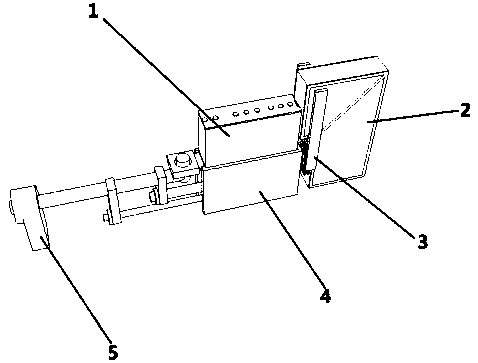 Automatic nucleic acid extraction and real-time quantitative PCR device and matched reaction box